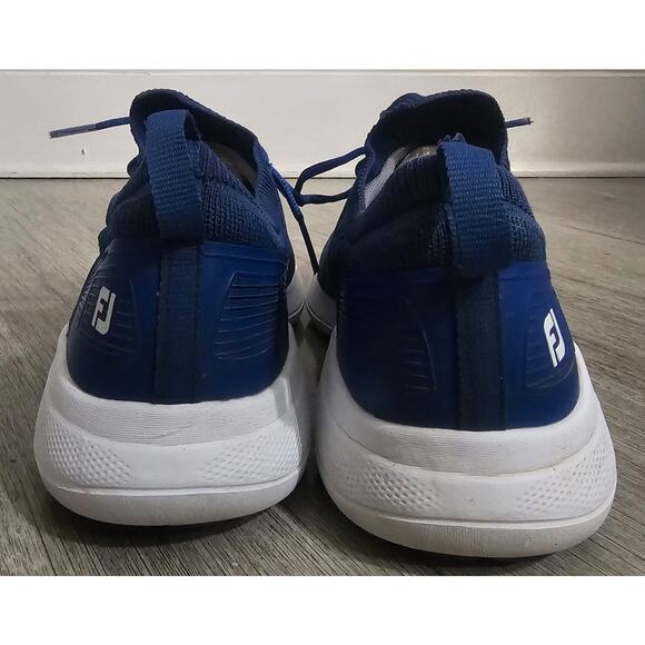 FootJoy Flex XP Golf Shoes Men’s Size 10.5 Blue Spikeless Waterproof Athletic Sn main image 9